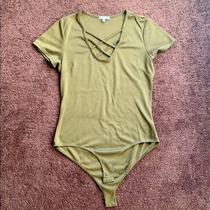Olive Green Bodysuit